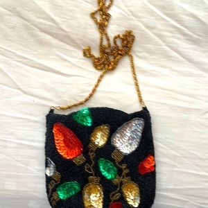 Small Xmas evening bag